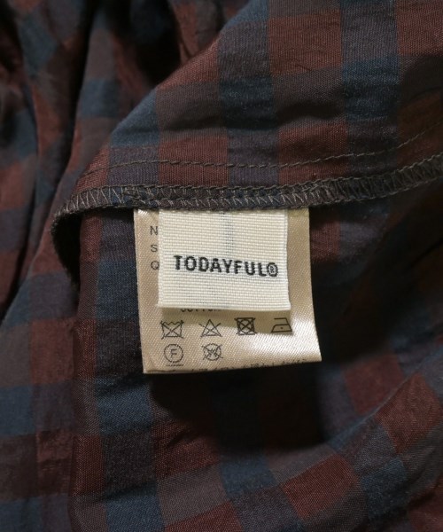 TODAYFUL（トゥデイフル）ブラウス 赤 サイズ:F レディース/2200620007122