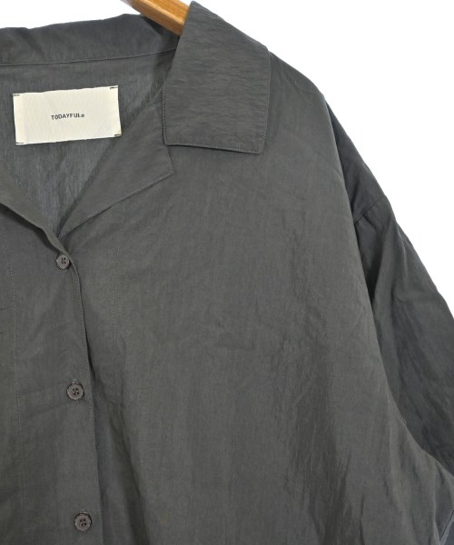 TODAYFUL（トゥデイフル）カジュアルシャツ グレー サイズ:F レディース/2200618675043