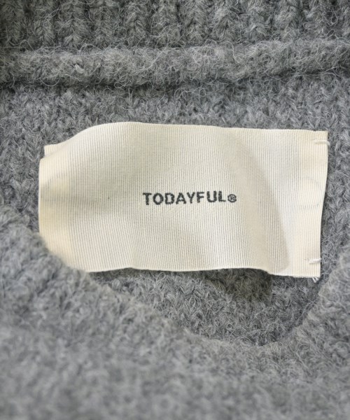 TODAYFUL（トゥデイフル）ニット・セーター グレー サイズ:F レディース/2200635775030