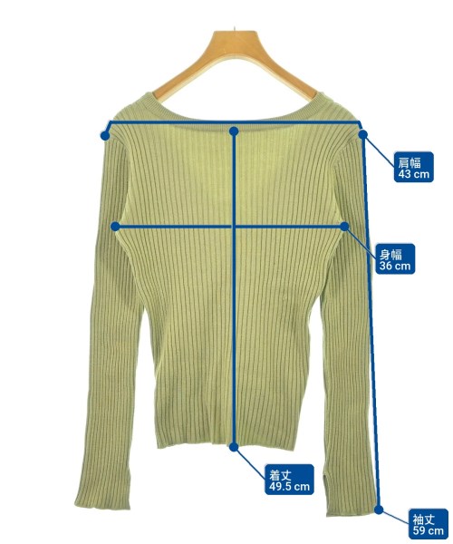 TODAYFUL（トゥデイフル）ニット・セーター 緑 サイズ:F レディース/2200641979040