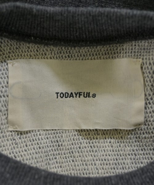 TODAYFUL（トゥデイフル）スウェット グレー サイズ:F レディース/2200643210080