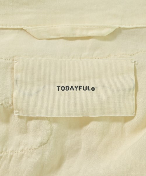 TODAYFUL（トゥデイフル）ブラウス 黄 サイズ:F レディース/2200643129092