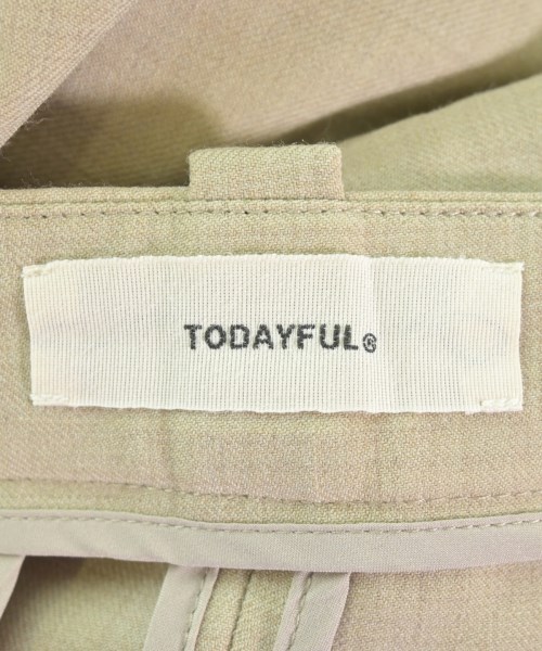 TODAYFUL（トゥデイフル）スラックス ベージュ サイズ:38(M位) レディース/2200598968036