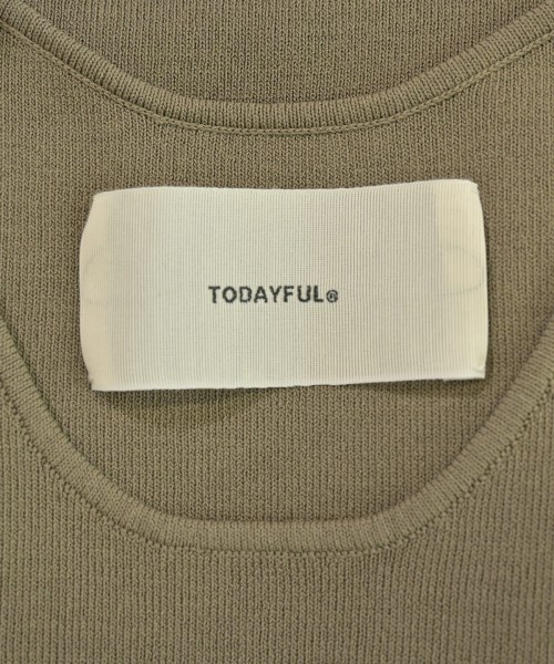 TODAYFUL（トゥデイフル）ベスト カーキ サイズ:F レディース/2200622132037