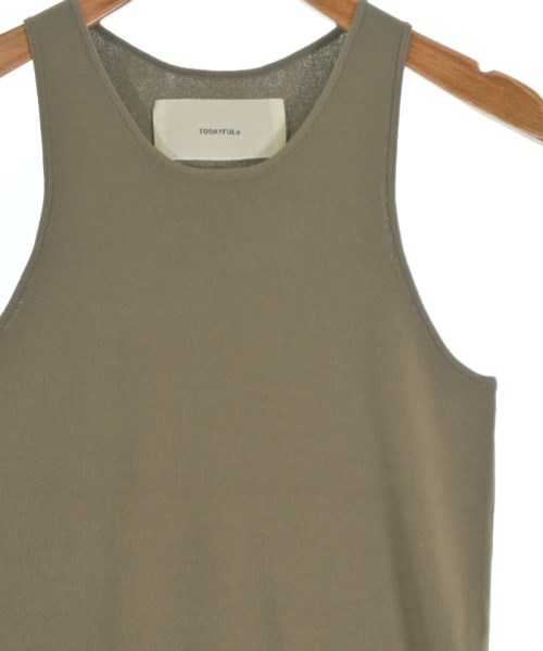 TODAYFUL（トゥデイフル）ベスト カーキ サイズ:F レディース/2200622132037