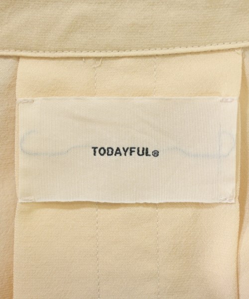 TODAYFUL（トゥデイフル）ステンカラーコート 黄 サイズ:36(S位) レディース/2200613586023