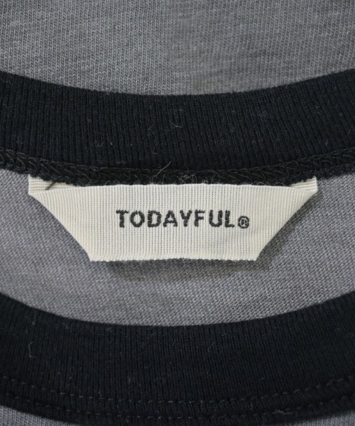 TODAYFUL（トゥデイフル）Tシャツ・カットソー グレー サイズ:F レディース/2200611929075