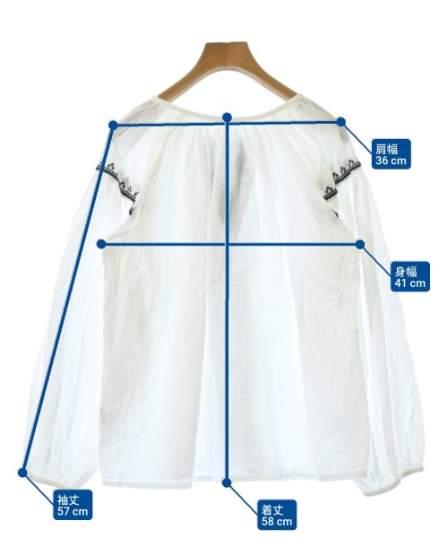 TODAYFUL（トゥデイフル）ブラウス 白 サイズ:F レディース/2200623492079