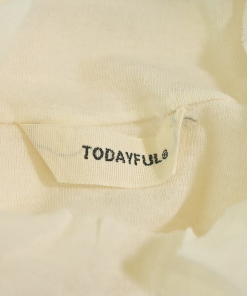 TODAYFUL（トゥデイフル）Tシャツ・カットソー 白 サイズ:F レディース/2200625407033