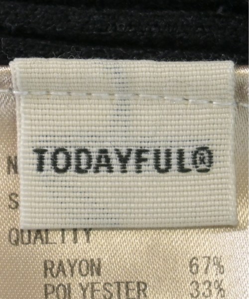 TODAYFUL（トゥデイフル）ニット・セーター 黒 サイズ:F レディース/2200628319012