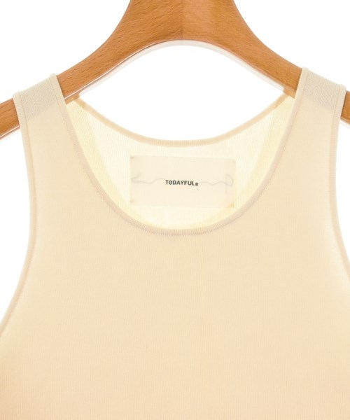 TODAYFUL（トゥデイフル）ベスト/ノースリーブ ベージュ サイズ:F レディース/2200628319043