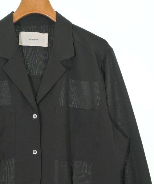 TODAYFUL（トゥデイフル）カジュアルシャツ 黒 サイズ:F レディース/2200616515174