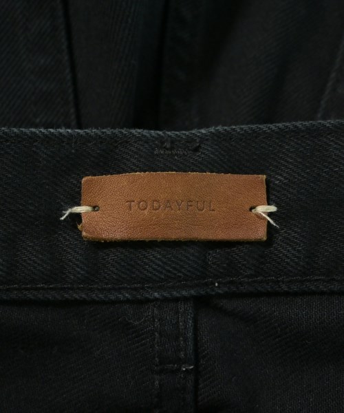 TODAYFUL（トゥデイフル）デニムパンツ 黒 サイズ:23(XS位) レディース/2200619384036