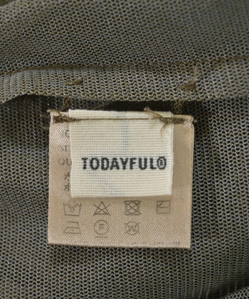 TODAYFUL（トゥデイフル）Tシャツ・カットソー カーキ サイズ:F レディース/2200633076061