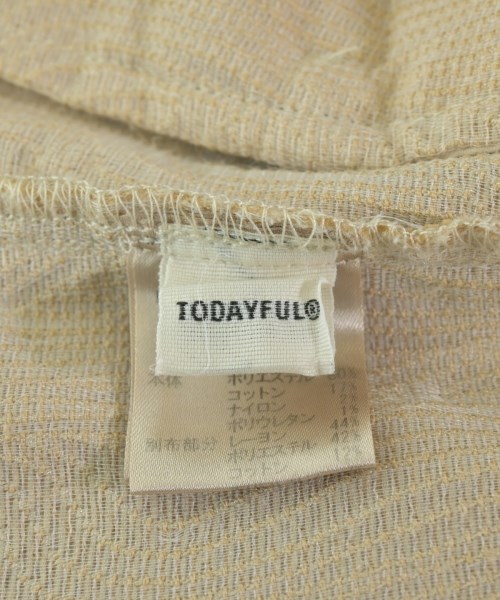 TODAYFUL（トゥデイフル）その他 ベージュ サイズ:36(S位) レディース/2200621104042