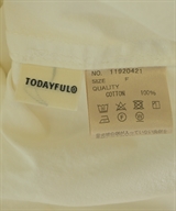 TODAYFUL（トゥデイフル）カジュアルシャツ 白 サイズ:F レディース/2200607397031