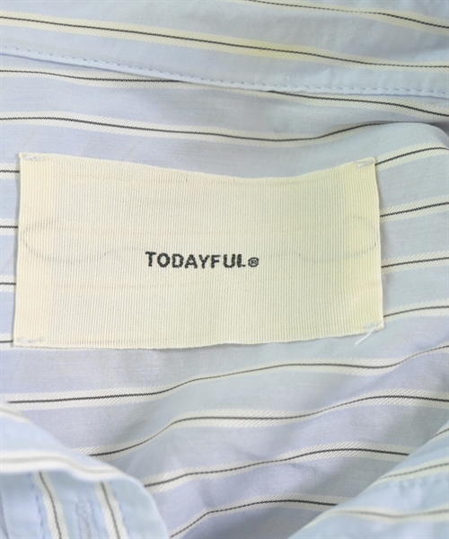 TODAYFUL（トゥデイフル）カジュアルシャツ 青 サイズ:F レディース/2200608293103