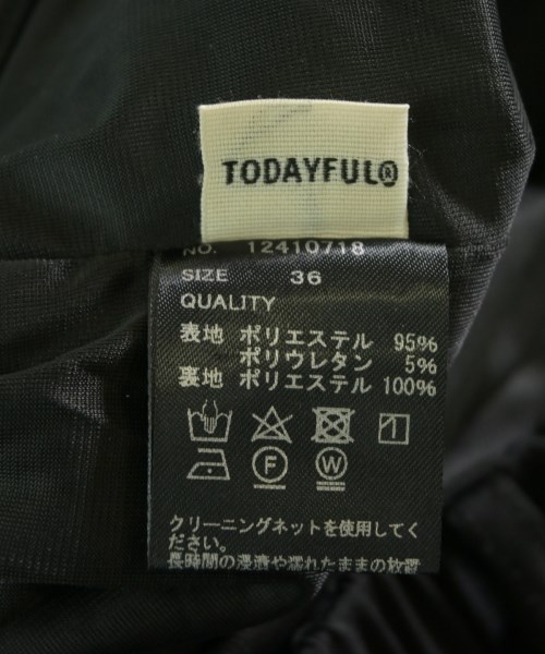 TODAYFUL（トゥデイフル）スラックス 黒 サイズ:36(S位) レディース/2200610702068