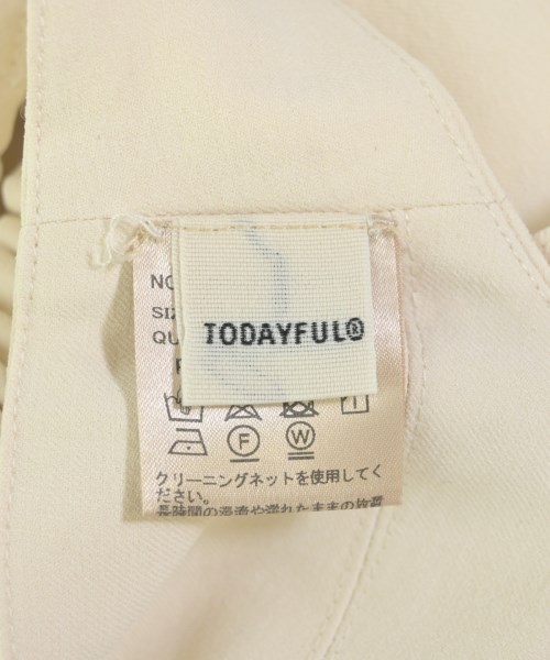 TODAYFUL（トゥデイフル）ベスト 白 サイズ:F レディース/2200617549024
