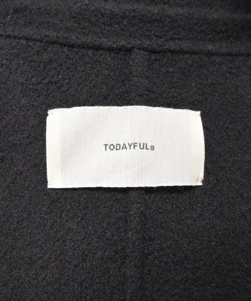 TODAYFUL（トゥデイフル）チェスターコート 黒 サイズ:F レディース/2200609819012