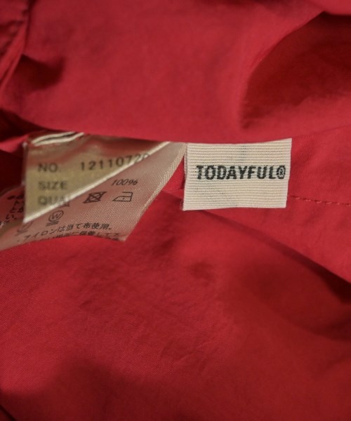TODAYFUL（トゥデイフル）その他 赤 サイズ:38(M位) レディース/2200610095214