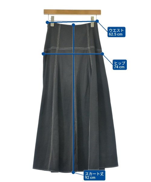 TODAYFUL（トゥデイフル）ロング・マキシ丈スカート 黒 サイズ:36(S位) レディース/2200610062148