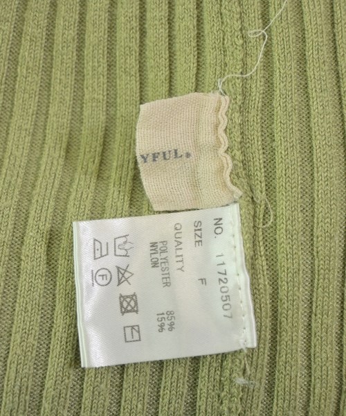 TODAYFUL（トゥデイフル）ニット・セーター カーキ サイズ:F レディース/2200671121020