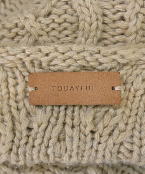 TODAYFUL（トゥデイフル）カーディガン ベージュ サイズ:F レディース/2200675728041