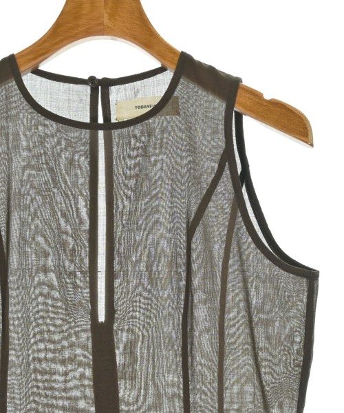 TODAYFUL（トゥデイフル）ワンピース 茶 サイズ:38(M位) レディース/2200674239050