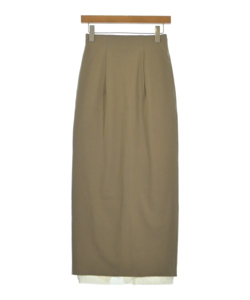 TODAYFUL(トゥデイフル)ひざ丈スカート ベージュ サイズ:36(M位)/2200679354024