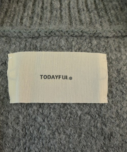 TODAYFUL（トゥデイフル）カーディガン グレー サイズ:F レディース/2200677753027