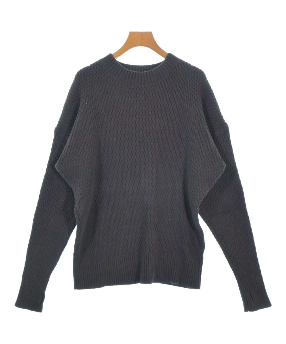 「TODAYFUL」 TODAYFUL フリーサイズ セットアップ ニット ダークグレー 【美品】TODAYFUL ニットカーディガン ライトグレー SIZE ONE トップス