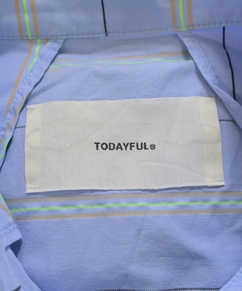 TODAYFUL（トゥデイフル）ブラウス 青 サイズ:F レディース/2200689149023