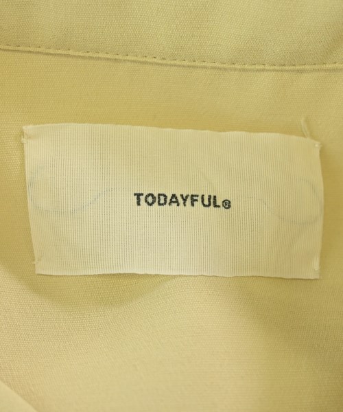 TODAYFUL（トゥデイフル）ブラウス 黄 サイズ:F レディース/2200689172038