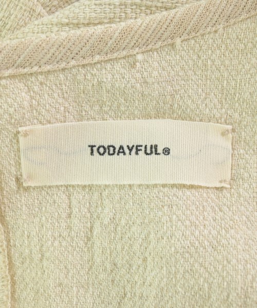 TODAYFUL（トゥデイフル）ワンピース ベージュ サイズ:F レディース/2200689605048