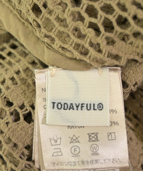 TODAYFUL（トゥデイフル）カジュアルシャツ カーキ サイズ:F レディース/2200689605055