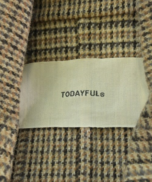 TODAYFUL（トゥデイフル）ステンカラーコート 茶 サイズ:38(M位) レディース/2200692796016