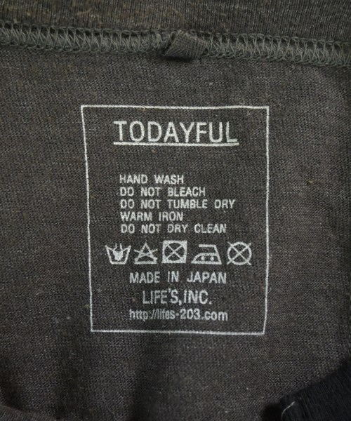 TODAYFUL（トゥデイフル）Tシャツ・カットソー グレー サイズ:F レディース/2200695963033