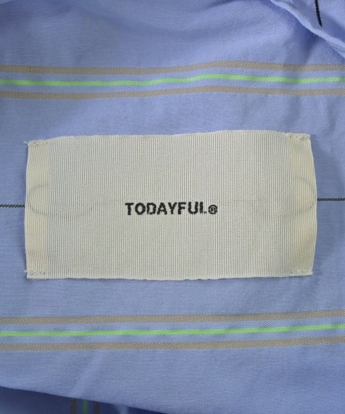 TODAYFUL（トゥデイフル）ブラウス 青 サイズ:F レディース/2200693882176