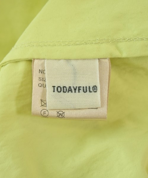 TODAYFUL（トゥデイフル）ワンピース 緑 サイズ:36(S位) レディース/2200699227025