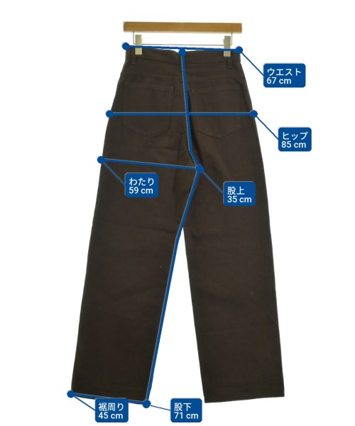 TODAYFUL（トゥデイフル）デニムパンツ 茶 サイズ:24(S位) レディース/2200698669048
