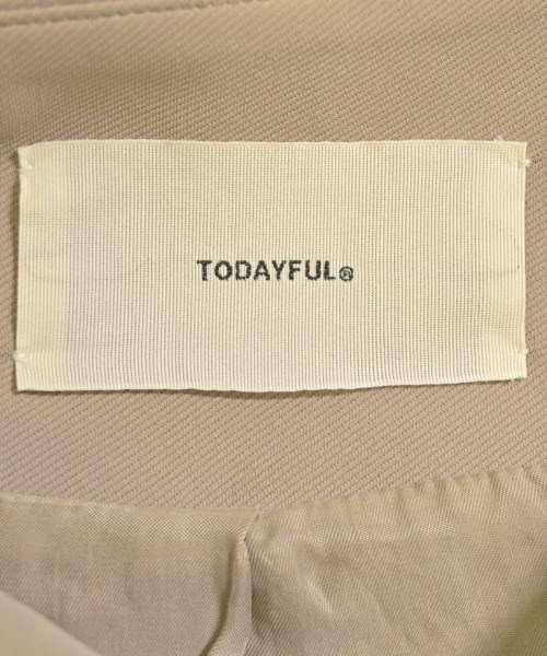 TODAYFUL（トゥデイフル）ジャケット ベージュ サイズ:38(M位) レディース/2200646928050