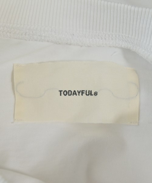 TODAYFUL（トゥデイフル）Tシャツ・カットソー 白 サイズ:F レディース/2200656852017