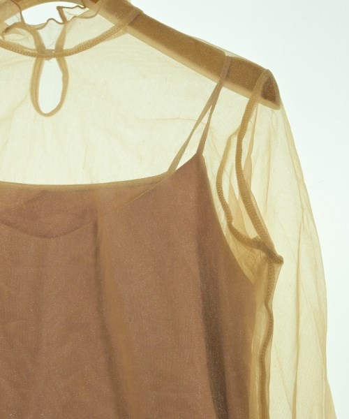 TODAYFUL（トゥデイフル）ブラウス 茶 サイズ:F レディース/2200654463147