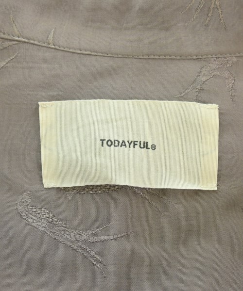 TODAYFUL（トゥデイフル）ブラウス 茶 サイズ:F レディース/2200654463154