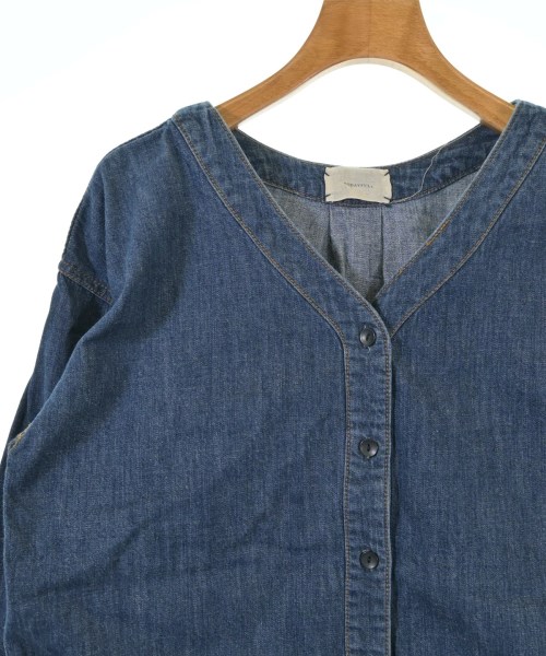 TODAYFUL（トゥデイフル）カジュアルシャツ 紺 サイズ:F レディース/2200657699109