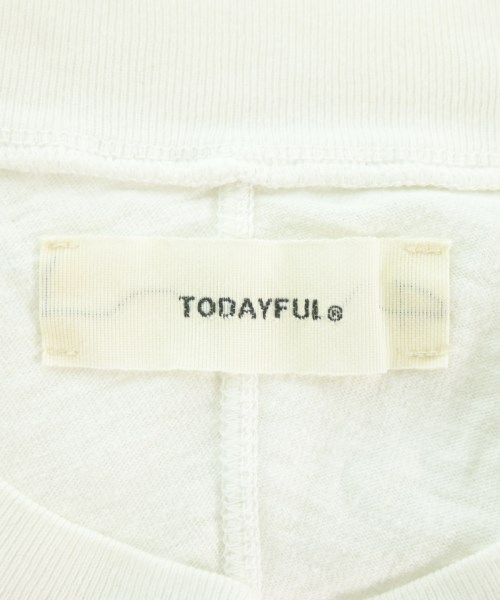 TODAYFUL（トゥデイフル）Tシャツ・カットソー 白 サイズ:F レディース/2200654980040
