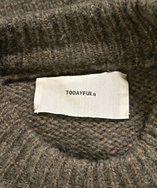 TODAYFUL（トゥデイフル）ニット・セーター カーキ サイズ:F レディース/2200658107030