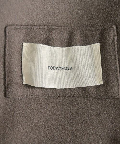 TODAYFUL（トゥデイフル）ステンカラーコート 茶 サイズ:36(S位) レディース/2200654914021