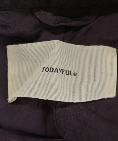 TODAYFUL（トゥデイフル）テーラードジャケット 茶 サイズ:36(S位) レディース/2200709234029